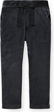 Hope & Henry Baby Girls' Straight Dressy Pant with Bow, Infant