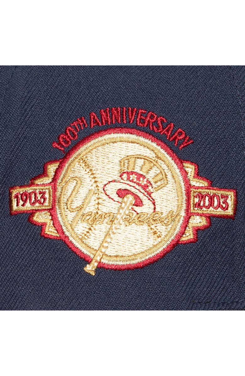 Mitchell & Ness Men's Mitchell & Ness Navy New York Yankees Work It Snapback Hat, Alternate, color, 