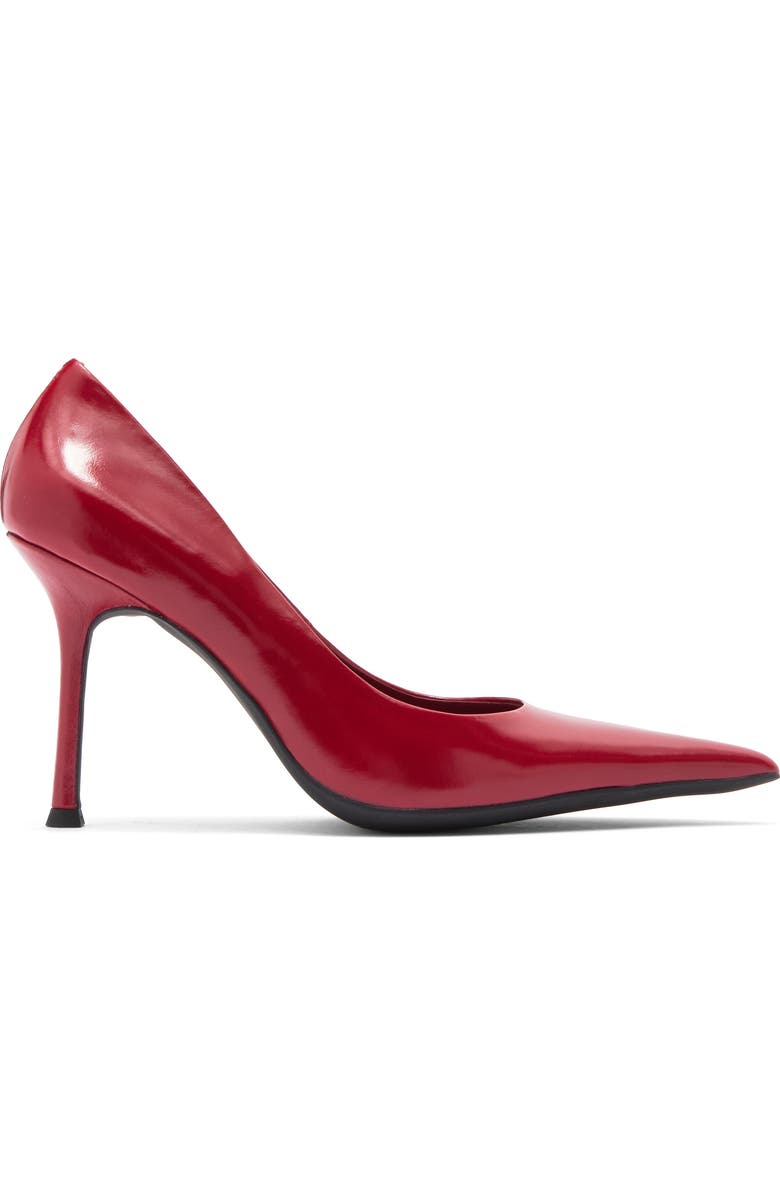 Jeffrey Campbell Risktaker Pointed Toe Pump, Alternate, color, Red