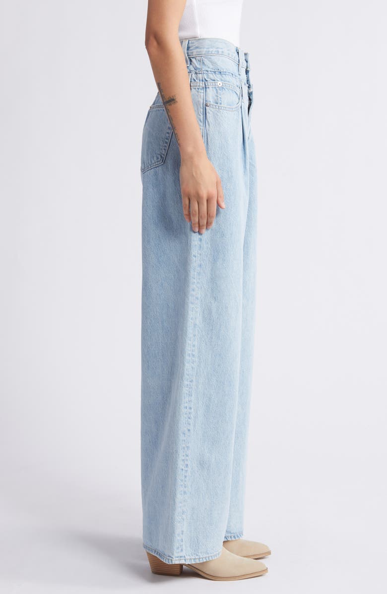 SLVRLAKE Re-Work Eva Taylor Wide Leg Jeans, Alternate, color, 