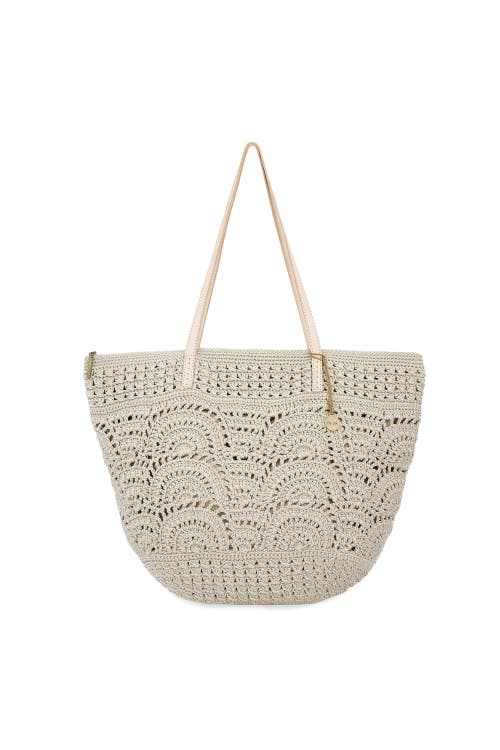 The Sak Faye Tote Bag In Natural Fan