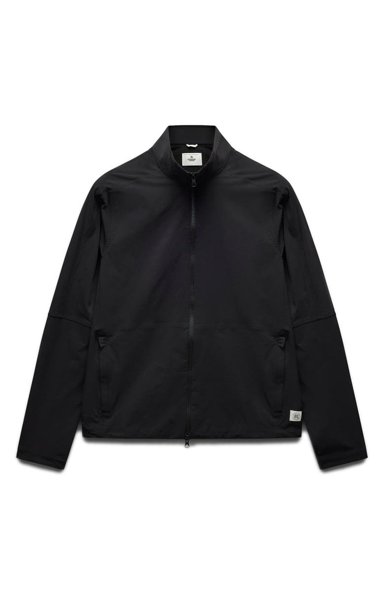 Reigning Champ Stretch Nylon Oxford Team Jacket, Alternate, color, Black