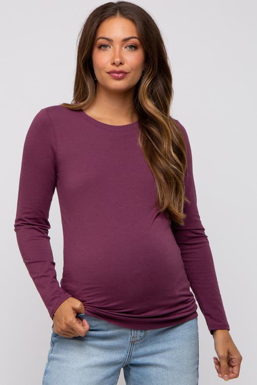 Pinkblush Long Sleeve Top In Purple