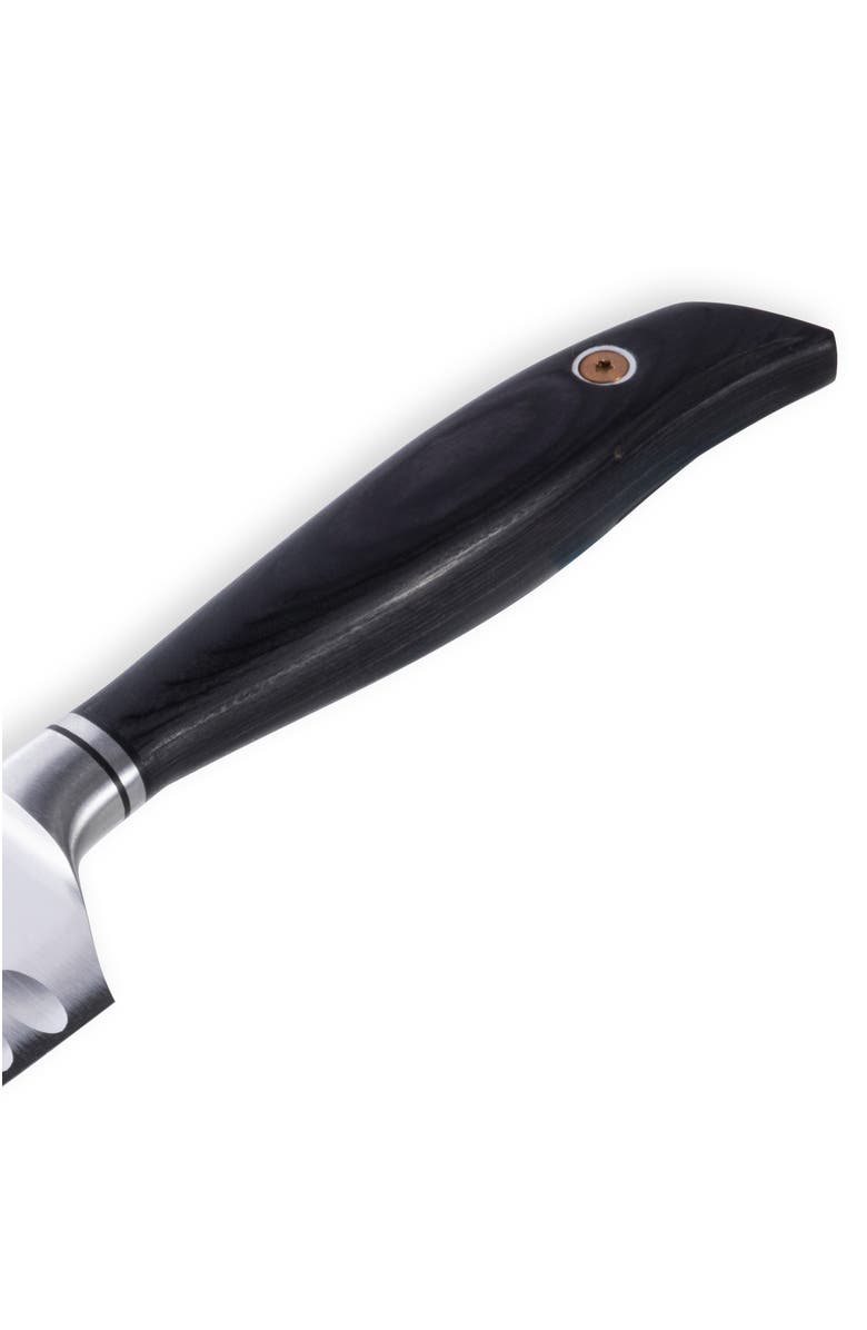 Messermeister Blacksmith Santoku Knife with Kullens 6.5 inches, Alternate, color, Blacksmith