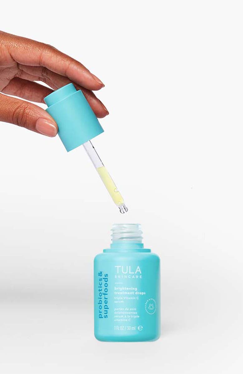 TULA Skincare Brightening Treatment Drops Triple Vitamin C Serum, Alternate, color,