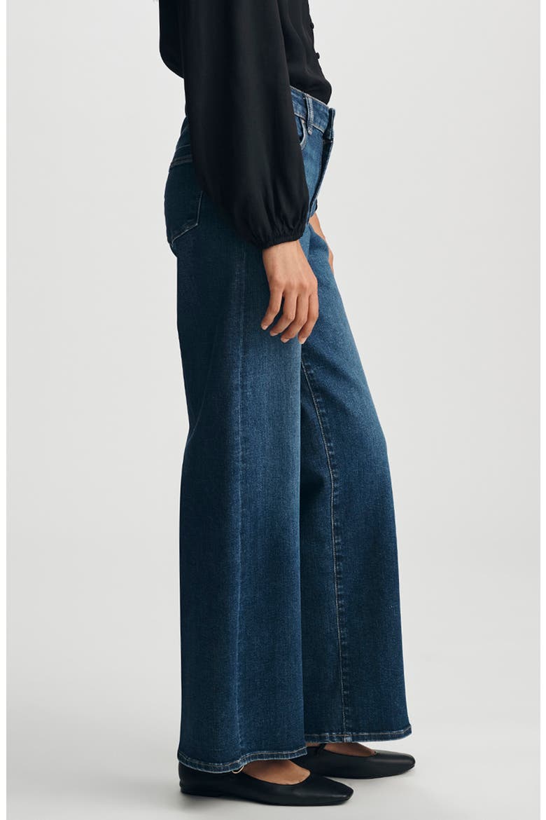 Paloma Wide Leg Jeans, Alternate, color, DARK BRUSHED GOLD PR