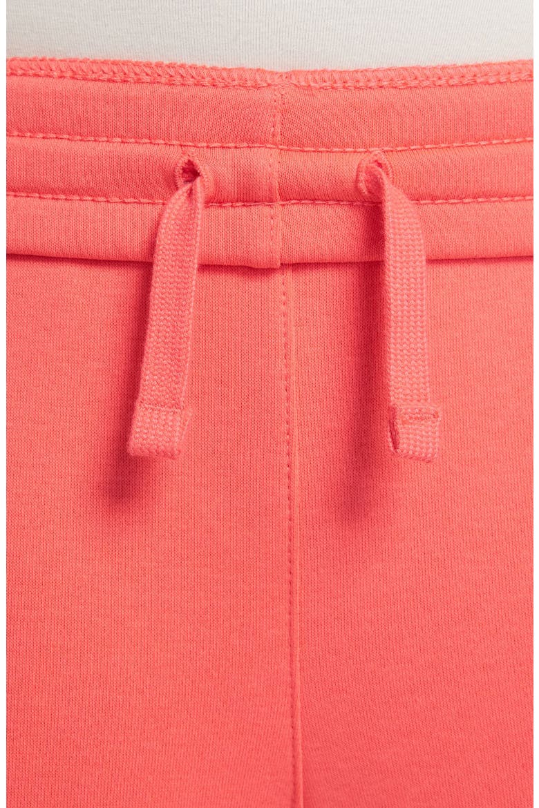 Kids' Sportswear Club Fleece Wide Leg Sweatpants, Alternate, color, 814 MAGIC EMBER/EMBER/WHITE