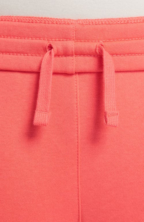 Nike Kids' Sportswear Club Fleece Wide Leg Sweatpants In Orange