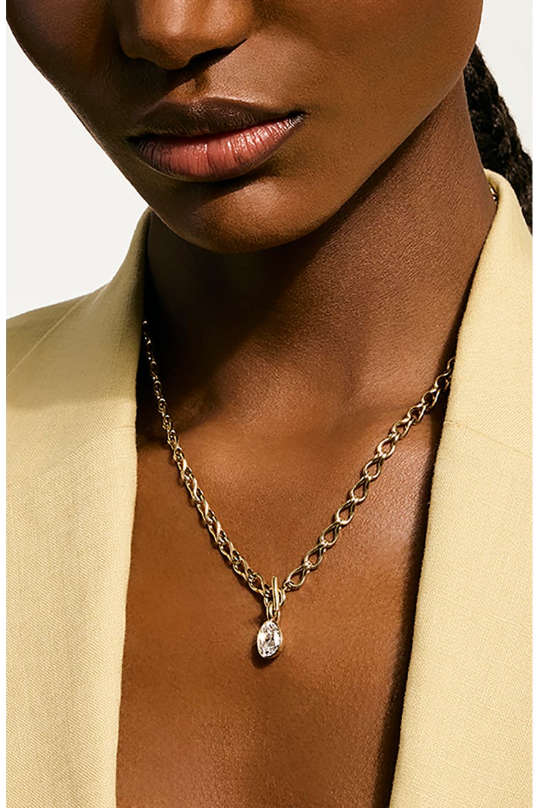 JH Lovestruck™ Link Necklace, 14K Gold, Lab-Grown Diamond, Alternate, color, GOLD