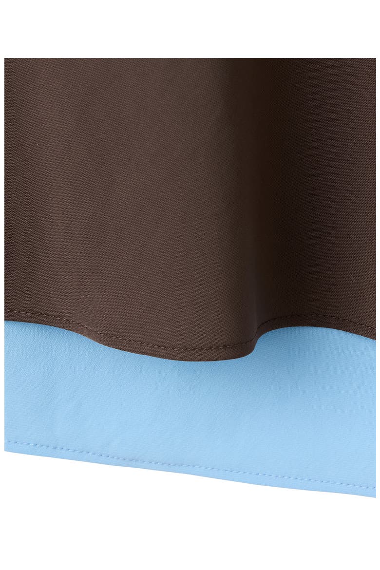 Overlay Slipdress with Bows, Alternate, color, BROWN