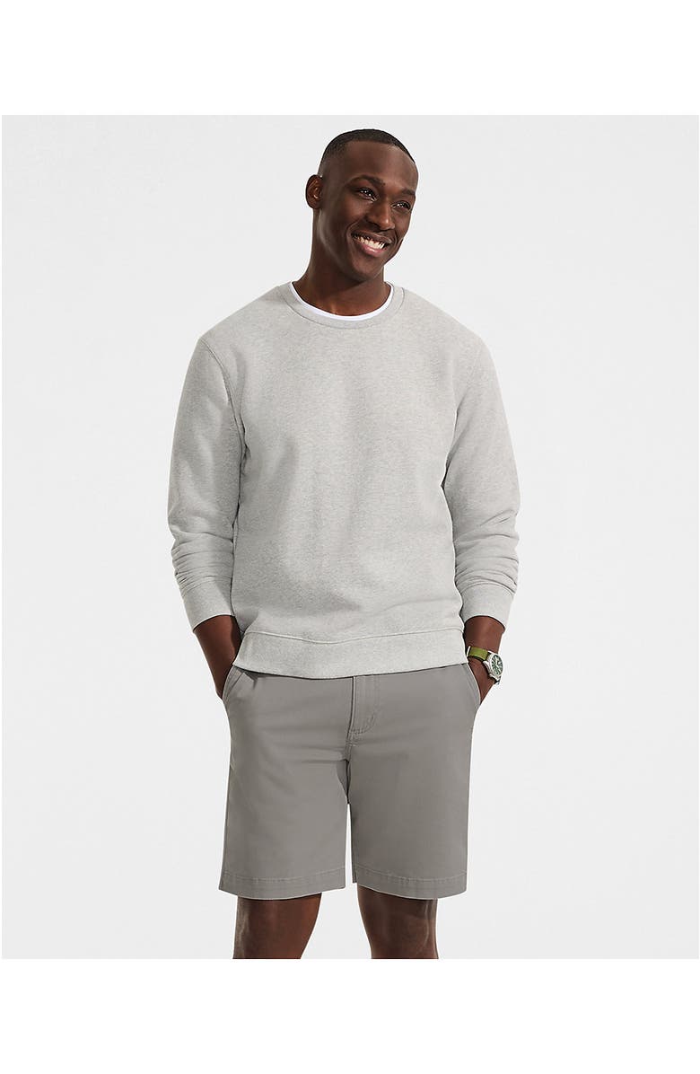 Lands' End Knockabout 9" Comfort Waist Classic Fit Chino Short, Alternate, color, Wet Cement