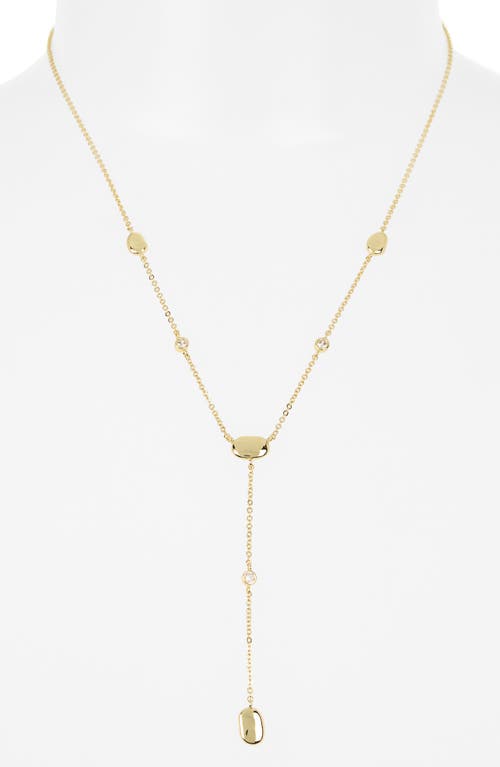 Nordstrom Rack Demi Fine Station Y-necklace In Gold