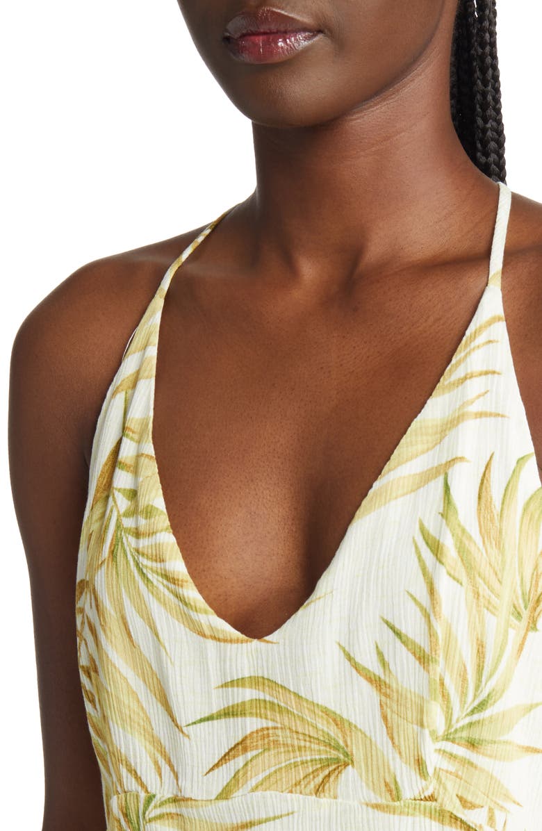 Rip Curl Montego Palm Cover-Up Dress, Alternate, color, 