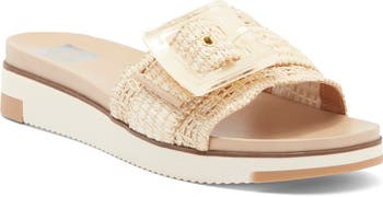 Dv Dolce Vita Womens Caster Sandal Navy DV Women's Caster Raffia