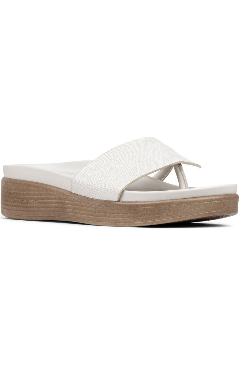 Donald Pliner Fifi Platform Slide Sandal, Main, color, Porcelain