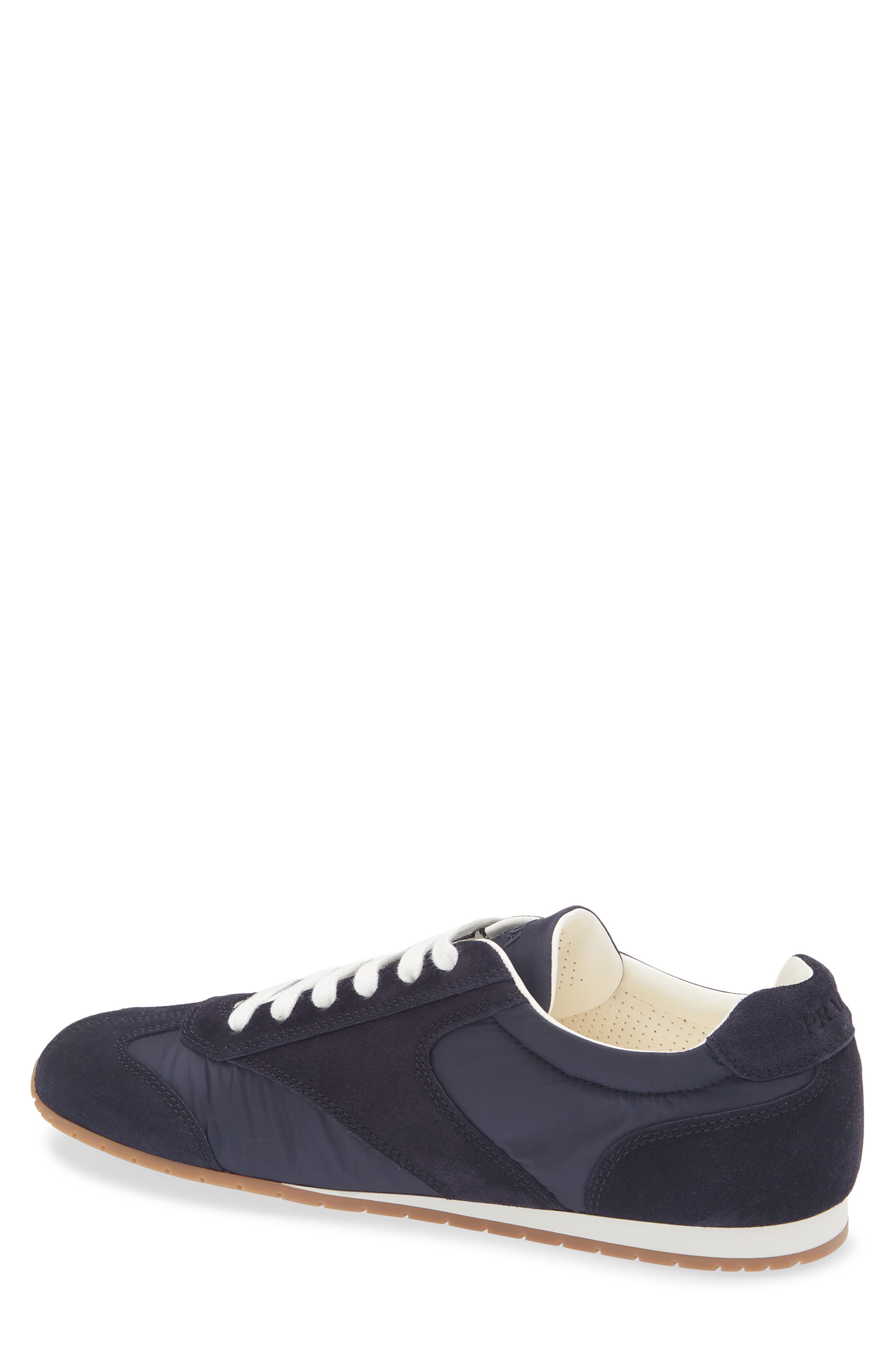 Prada Low Profile Sneaker, Alternate, color, Blue