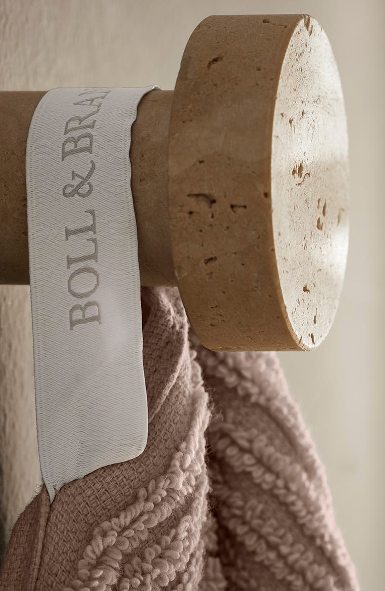 Boll & Branch Spa 6-Piece Organic Cotton Bath Towel Set, Alternate, color, Dusty Rose