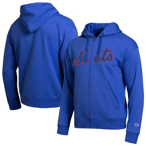 Men's Champion New York Mets Royal All-Star Wordmark Full-Zip Hoodie