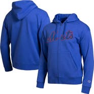 Champion Men's Champion New York Mets Royal All-Star Wordmark Full-Zip Hoodie