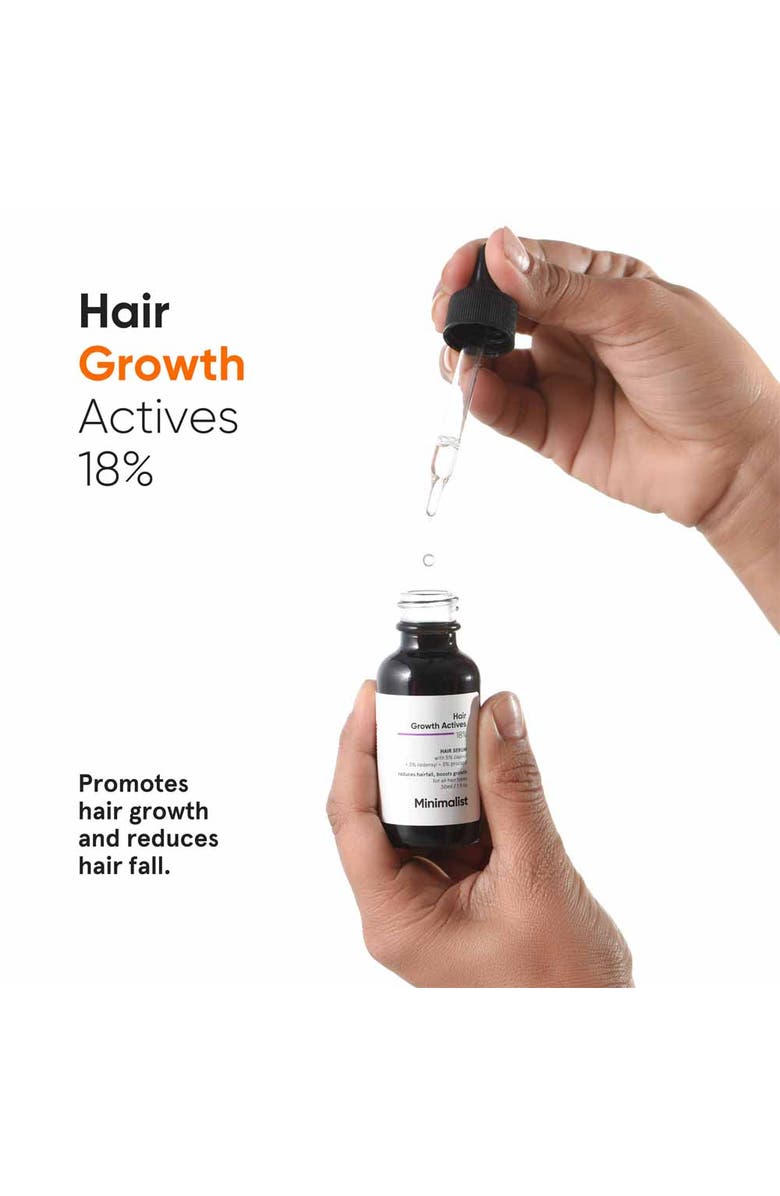 Minimalist Hair Density Serum 18% Hair Serum, Alternate, color, 