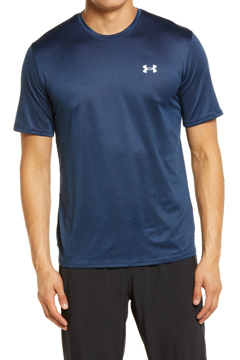 Men's Training Vent 2.0 Performance T-Shirt, Main, color, ACADEMY / WHITE