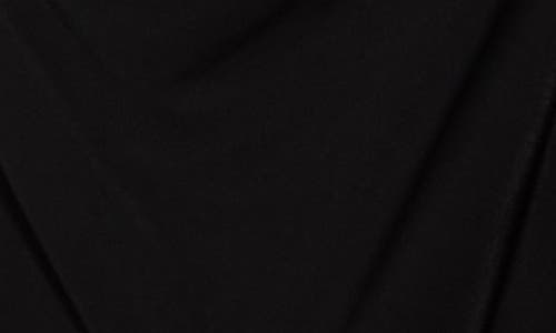 Cinq À Sept Odin Drape Detail Dress In Black
