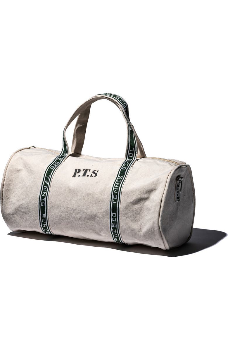 PUEBCO Clubhouse Barrel Bag, Main, color, Ivory
