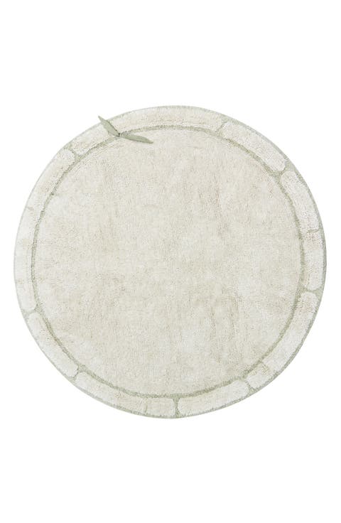 Washable Round Rug