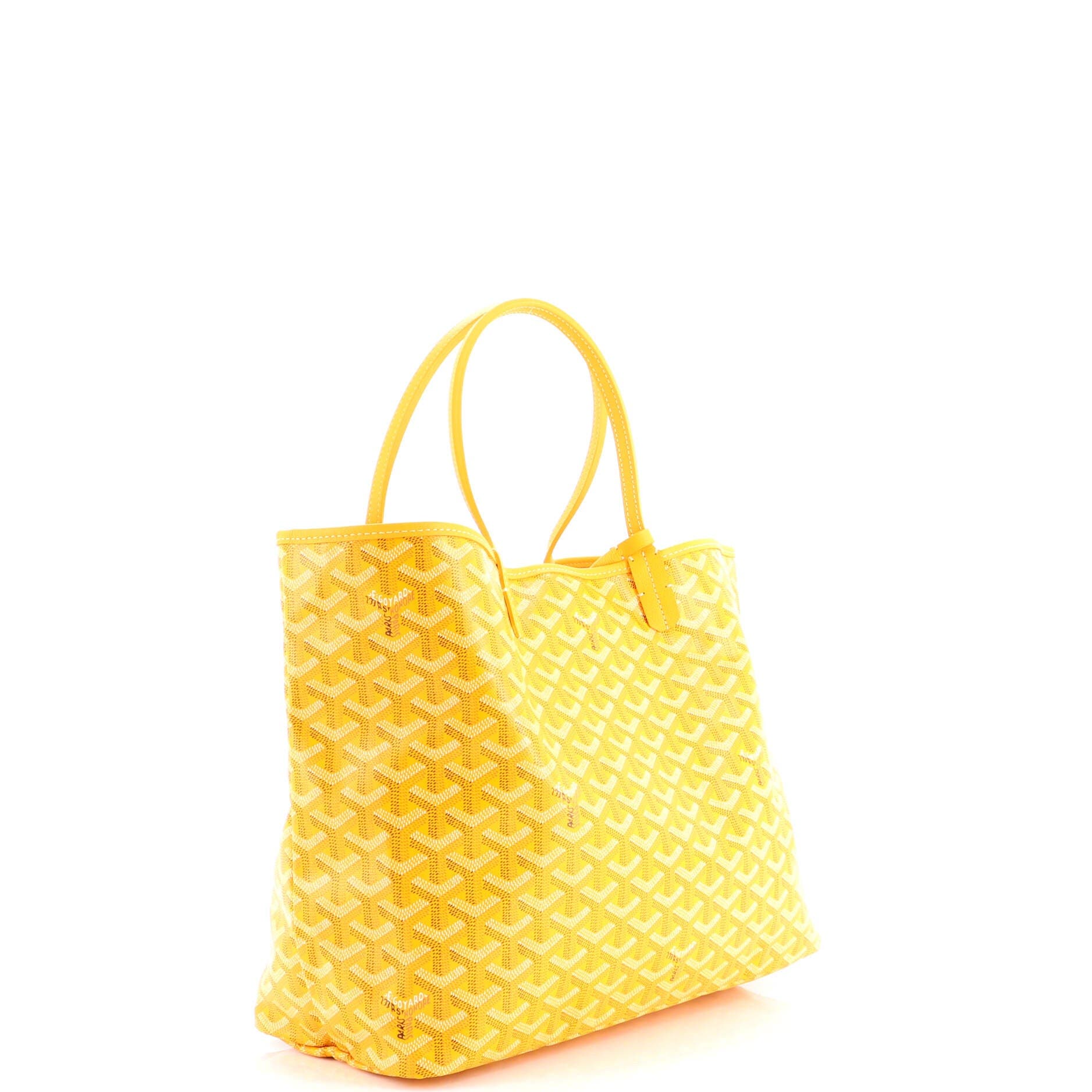 Pre-Owned Goyard Saint Louis Tote Coated Canvas PM, Alternate, color, Yellow