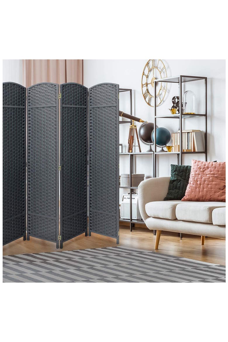 Grey Room Divider, Alternate, color, GREY