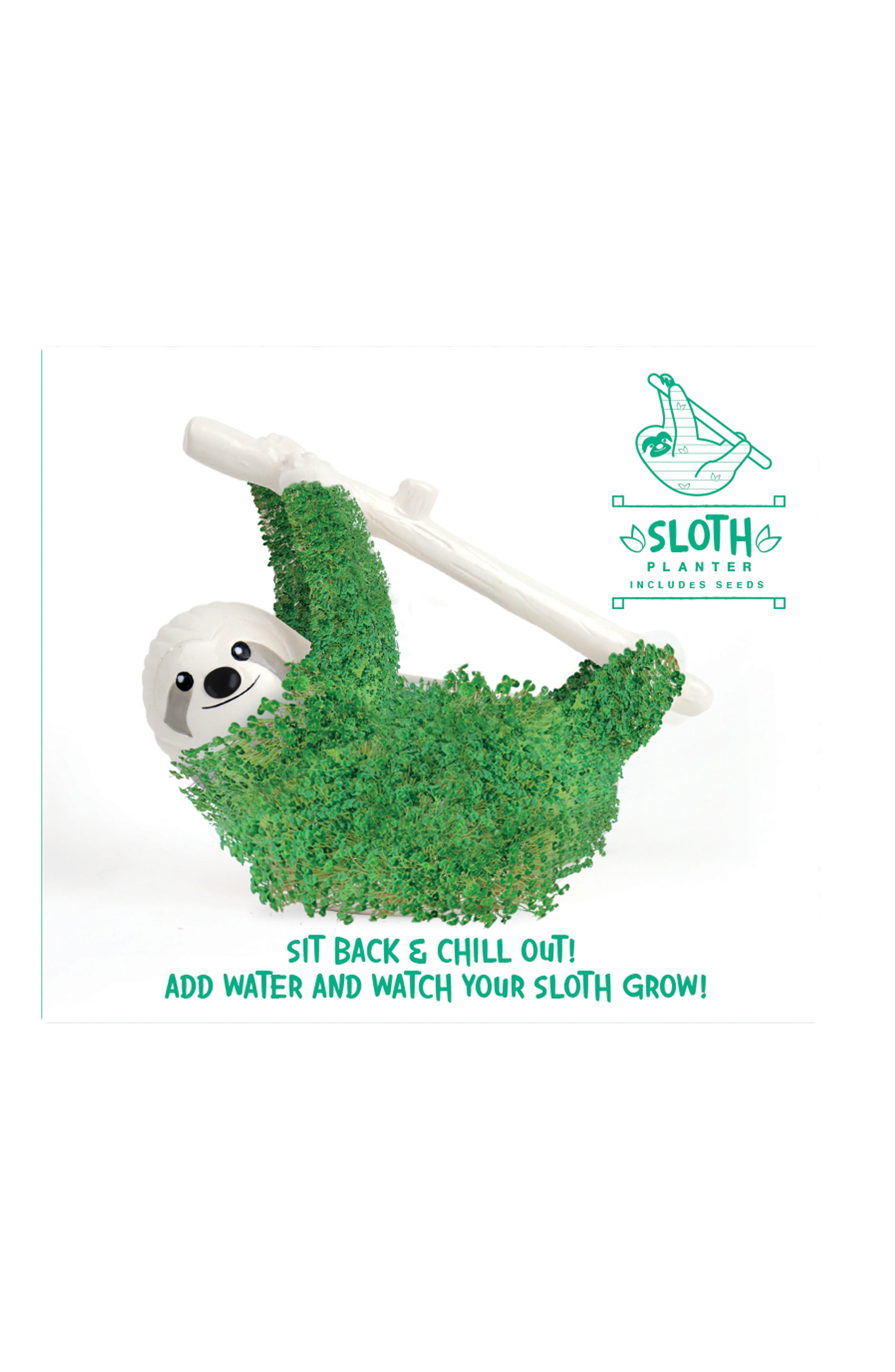 GIFT REPUBLIC Sloth Chia Planter