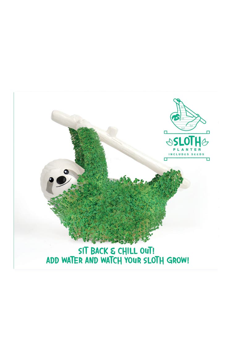 Sloth Chia Planter, Main, color, NO COLOR