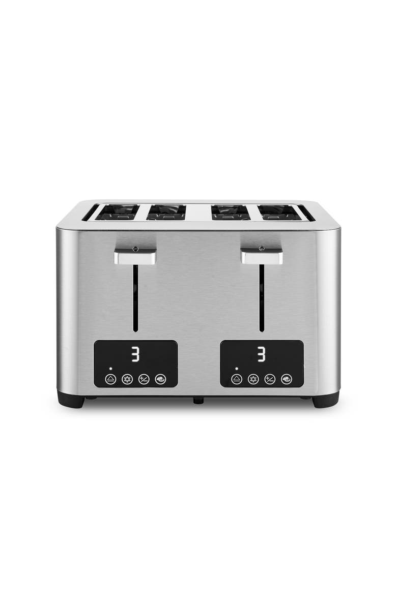Salton Digital 4 Slice Toaster - Stainless Steel, Alternate, color, Silver