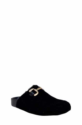 SHUSHOP Kids' Azalea Horsebit Mule