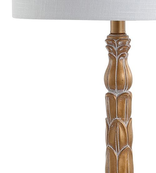 Jonathan Y 28.7in Bianche Gold Table Lamp In Antique Gold