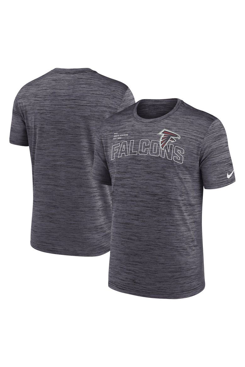 Men's Nike  Black Atlanta Falcons Velocity Arch Performance T-Shirt, Main, color, Black