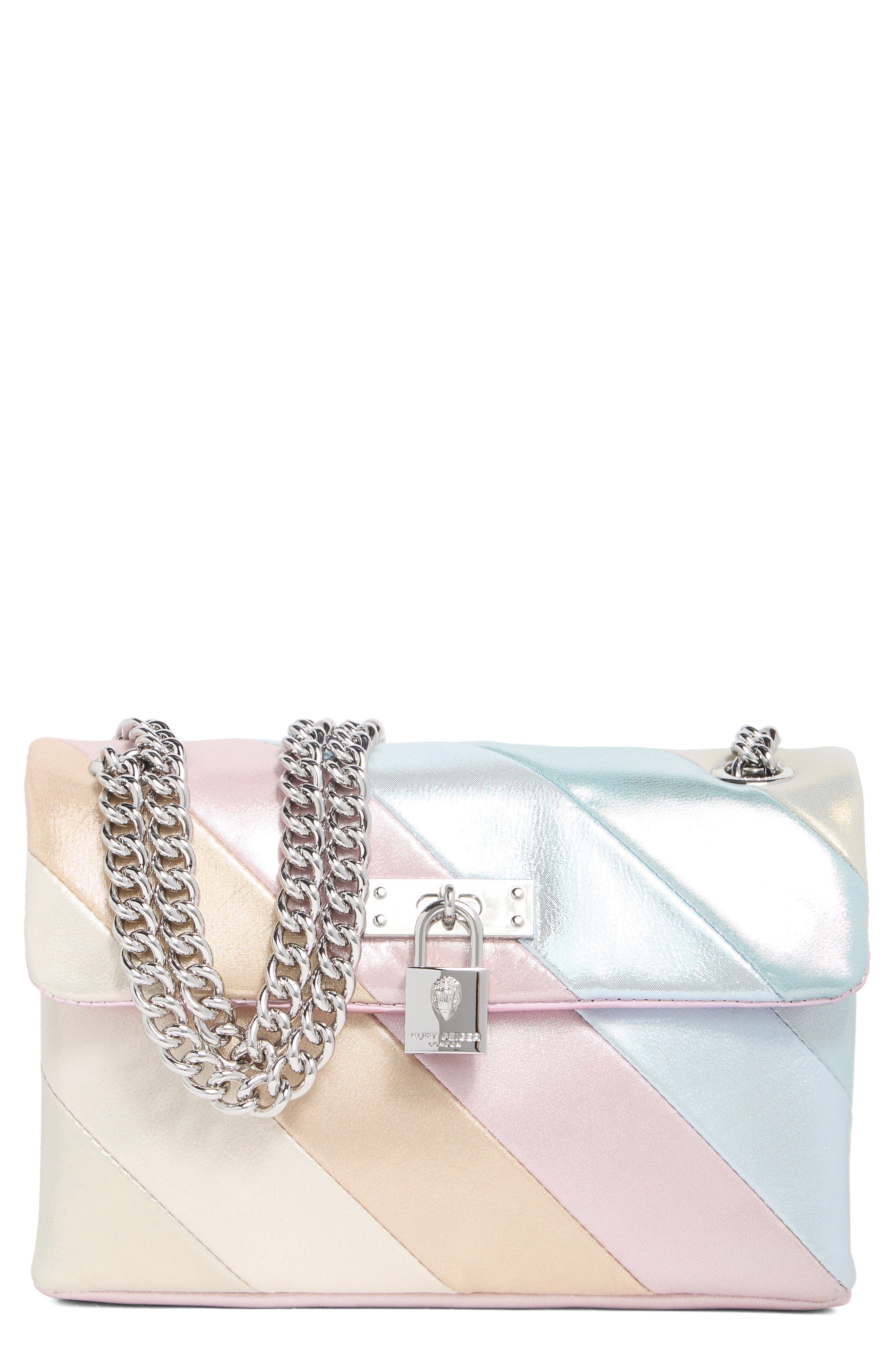 Kurt Geiger London Mini Brixton Lock Leather Bag, Main, color, 