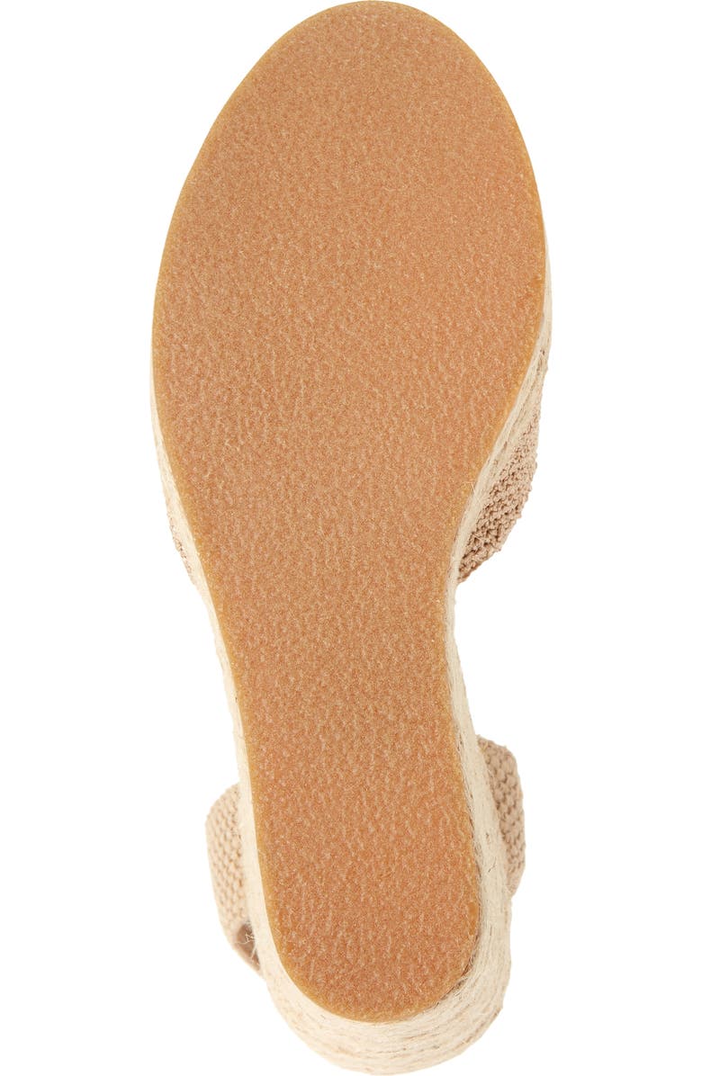 Steve Madden Locket Ankle Strap Espadrille Wedge Pump, Alternate, color,