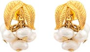 PERACAS Lea Pearl Grape Earrings