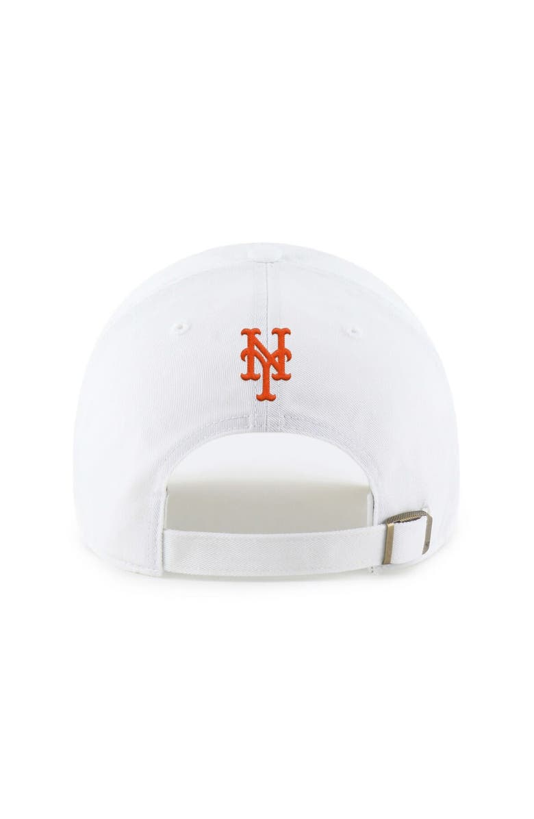 '47 Preschool '47 White New York Mets Ice Cream Helmet Clean Up Adjustable Hat, Alternate, color, White