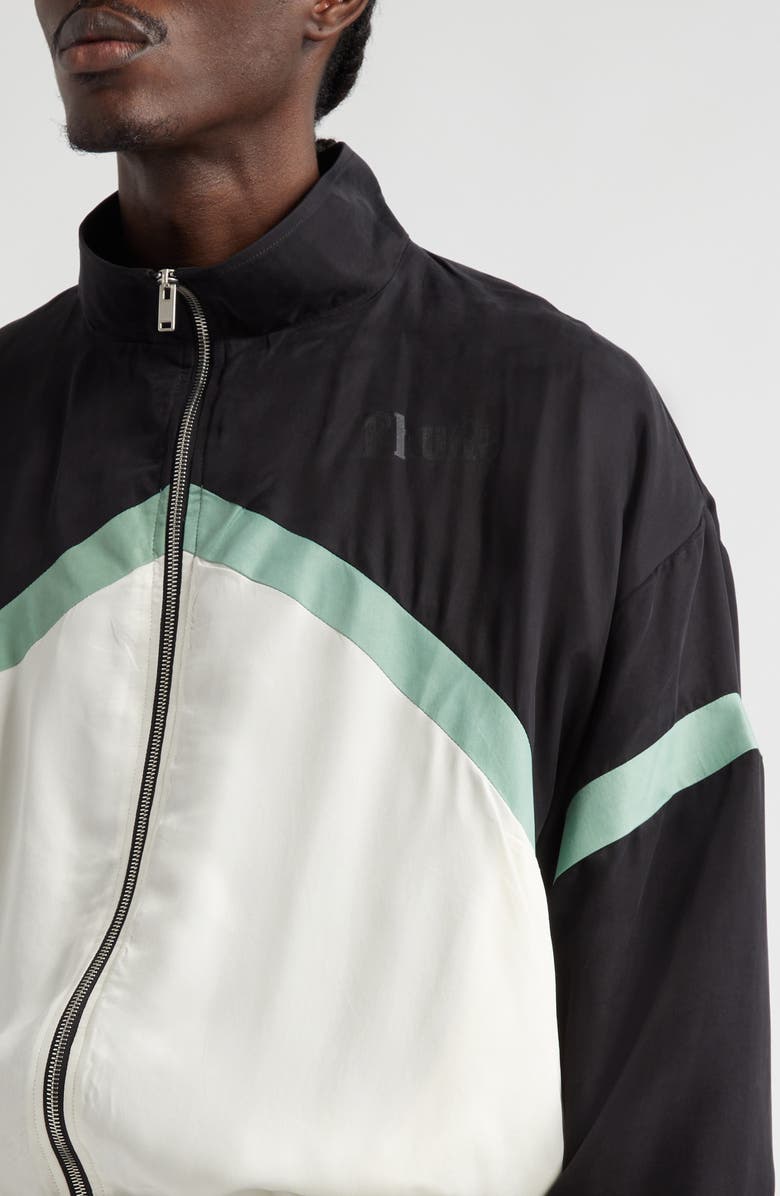 Rhude Awakening Chevron Colorblock Track Jacket, Alternate, color, 