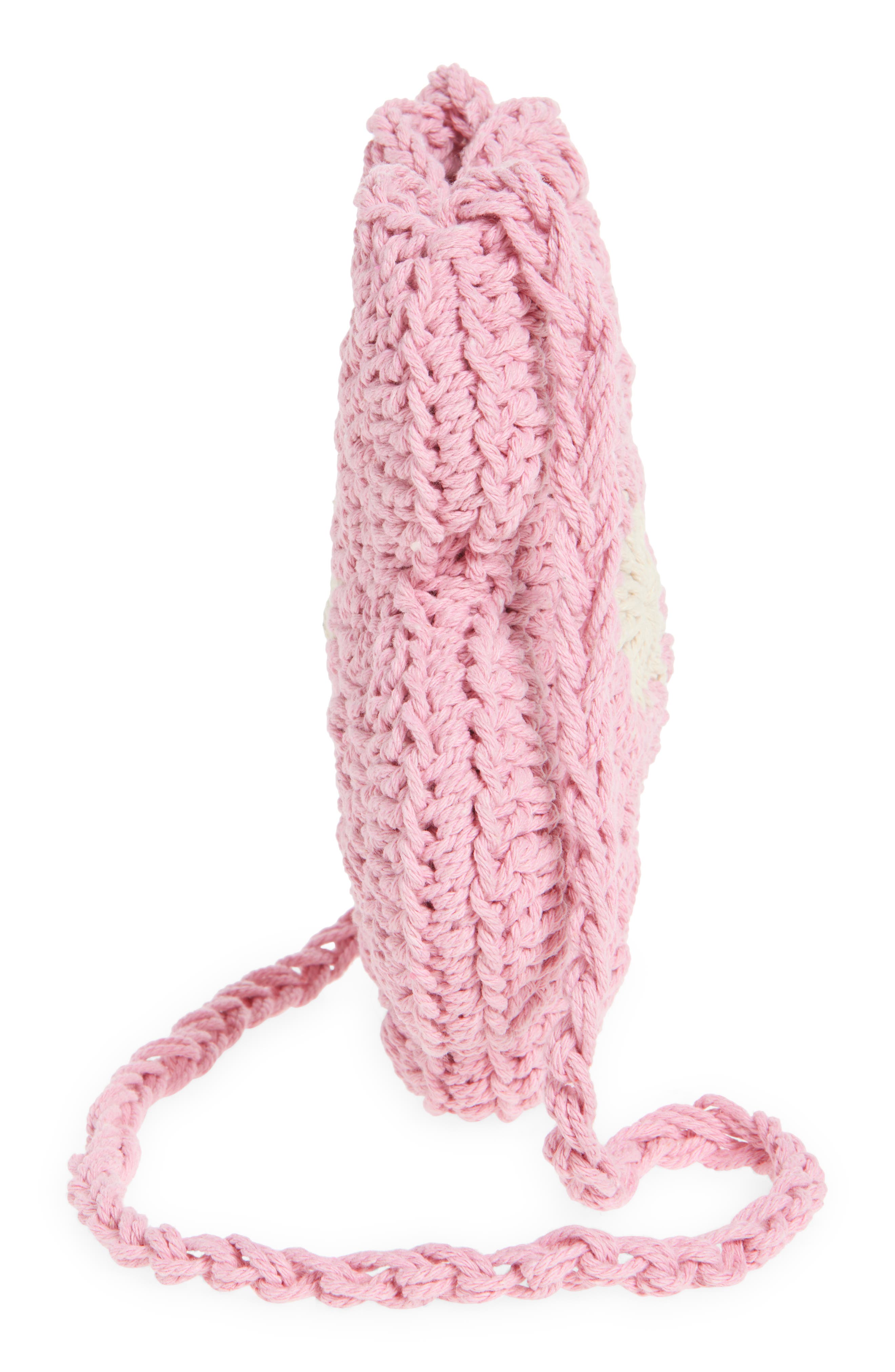 Ruby & Ry Kids' Flower Crossbody Bag, Alternate, color, Pink