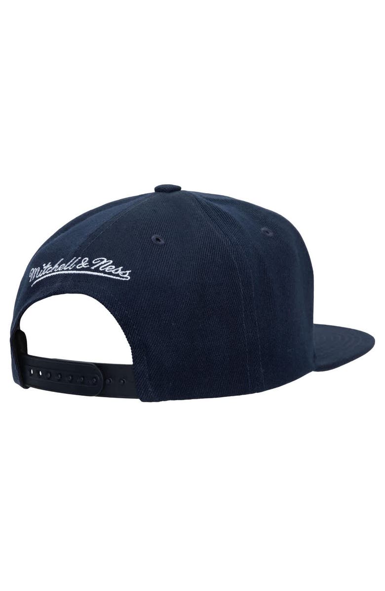 Mitchell & Ness Men's Mitchell & Ness Navy Detroit Tigers Cooperstown Collection Basic Flip Snapback Hat, Alternate, color, 