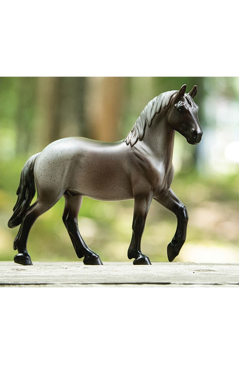 Breyer Horses The Freedom Series Blue Roan Brabant, Alternate, color, Gray