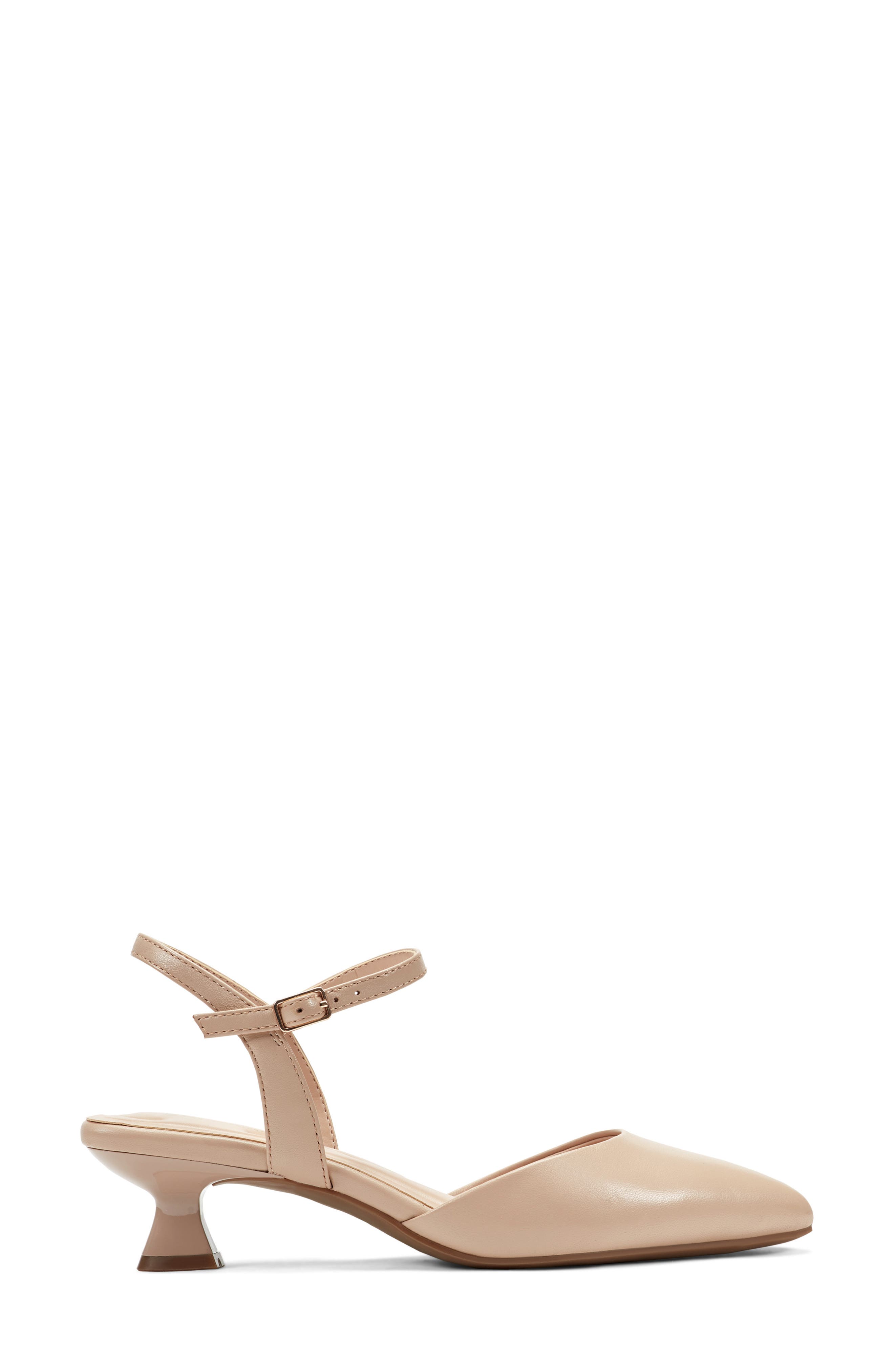 Easy Spirit Halyn Ankle Strap Kitten Heel Pump, Alternate, color, Lna01