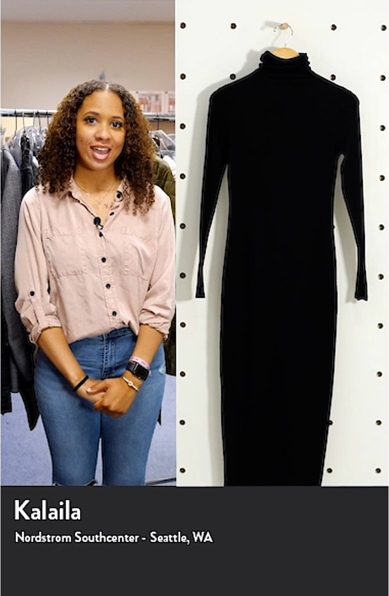 Chelden Long Sleeve Midi Dress, sales video thumbnail