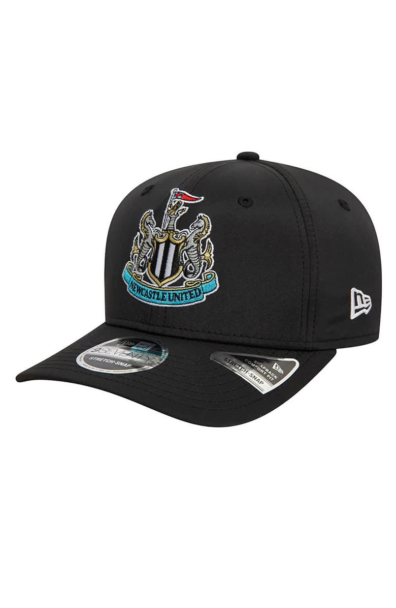 New Era Men's New Era Black Newcastle United Core Flex Hat, Main, color, 