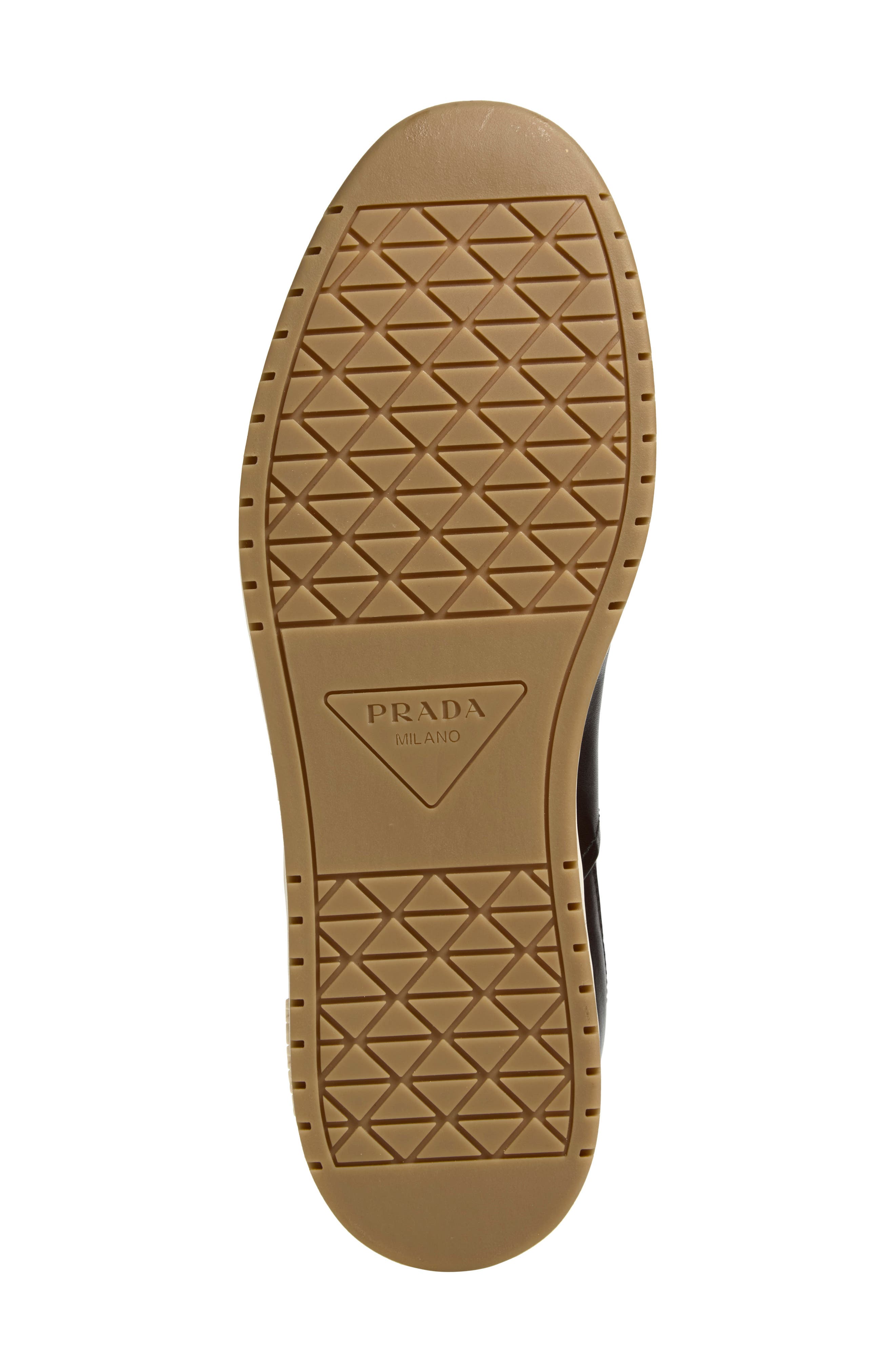 Downtown Hammer Leather Sneaker, Alternate, color, TEAK
