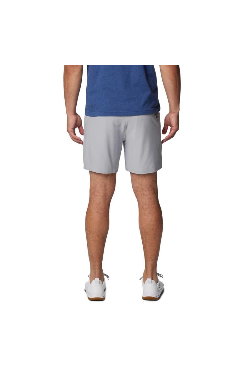 Columbia Men's Columbia Gray Clemson Tigers PFG Terminal Roamer<sup>™</sup> Omni-Shade<sup>™</sup> Stretch Shorts, Alternate, color, Gray