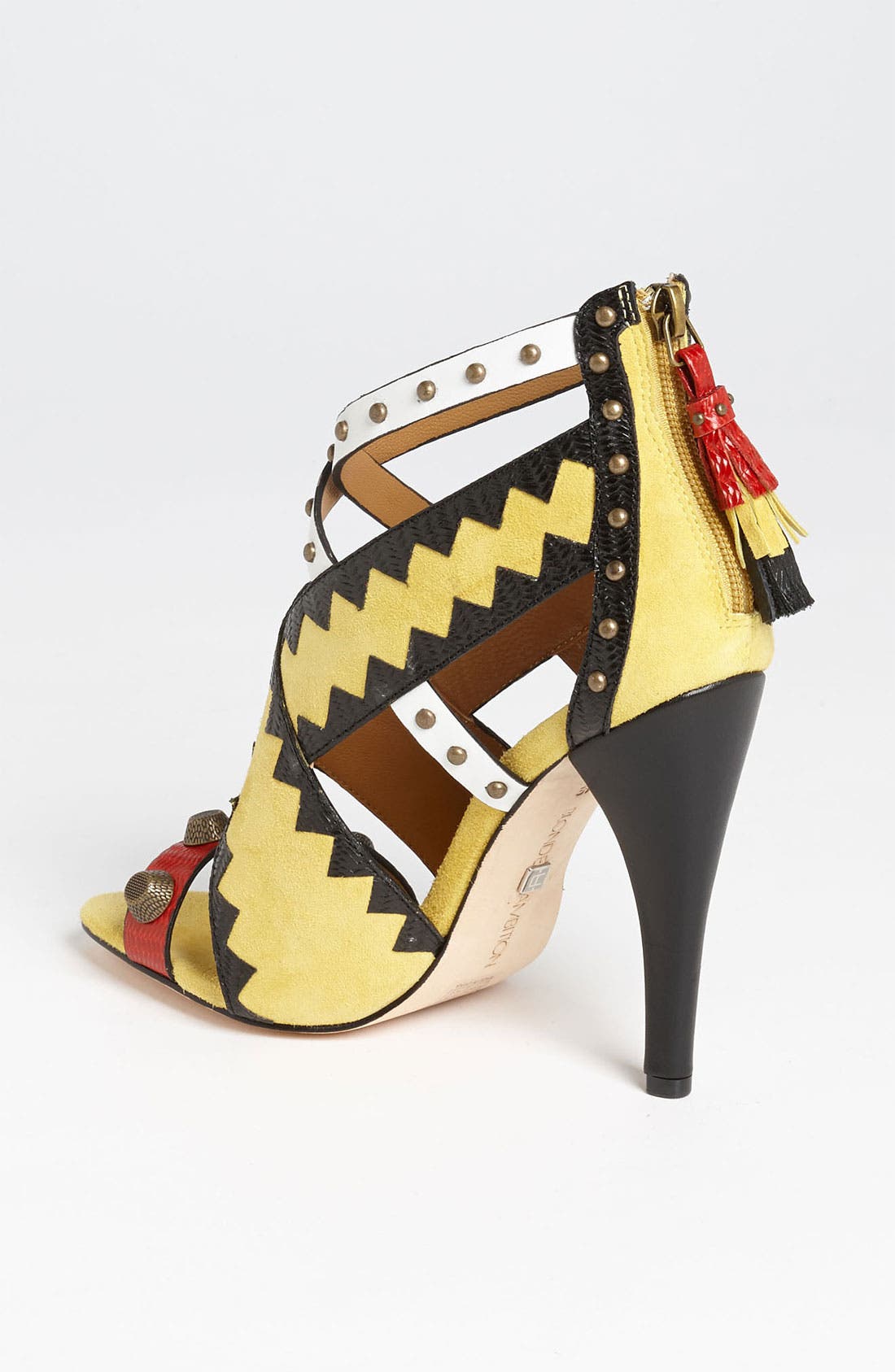 'Renata' Sandal, Alternate, color, DIJON
